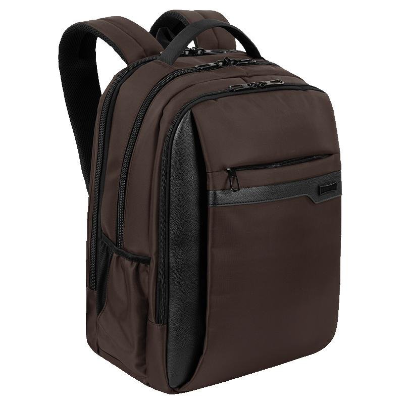 Mochila Grande 3 Compartimentos Notebook Sestini Prime Marrom Marrom 2