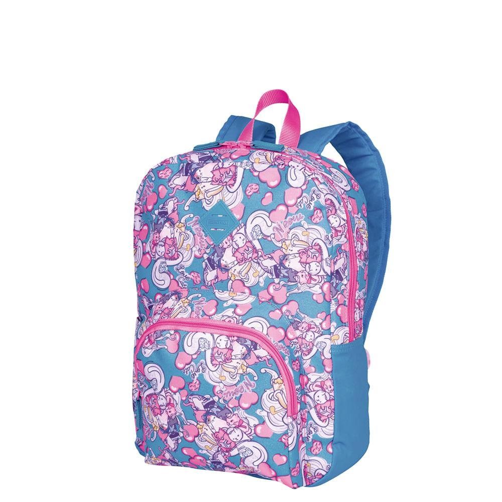Mochila Sestini Happy Gatinhos Multicores 3