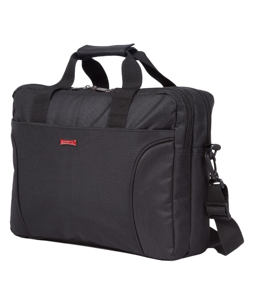 Pasta Executiva 2 Compartimentos Alliance M1 Preto Preto 2