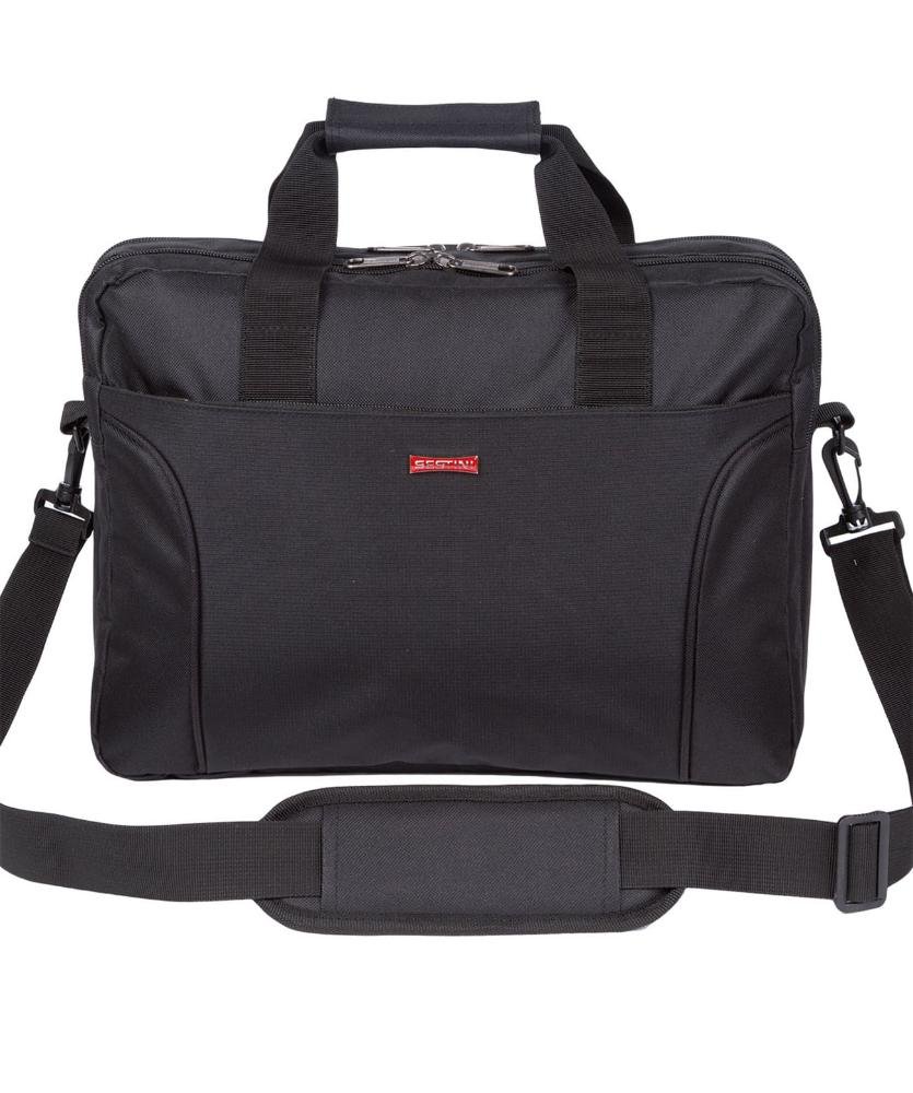 Pasta Executiva 2 Compartimentos Alliance M1 Preto Preto 4