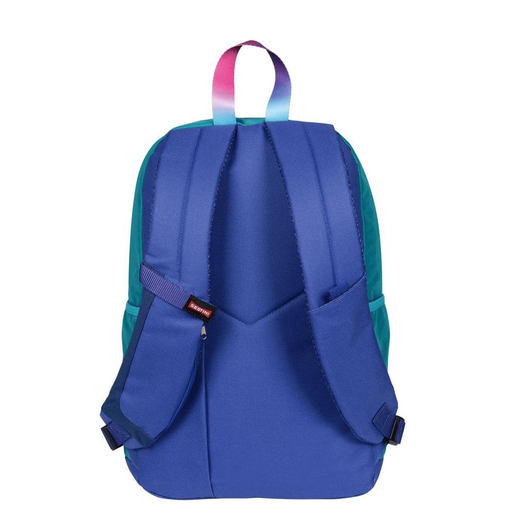 Mochila Sestini Magic Degradê Azul Caribe Azul 2