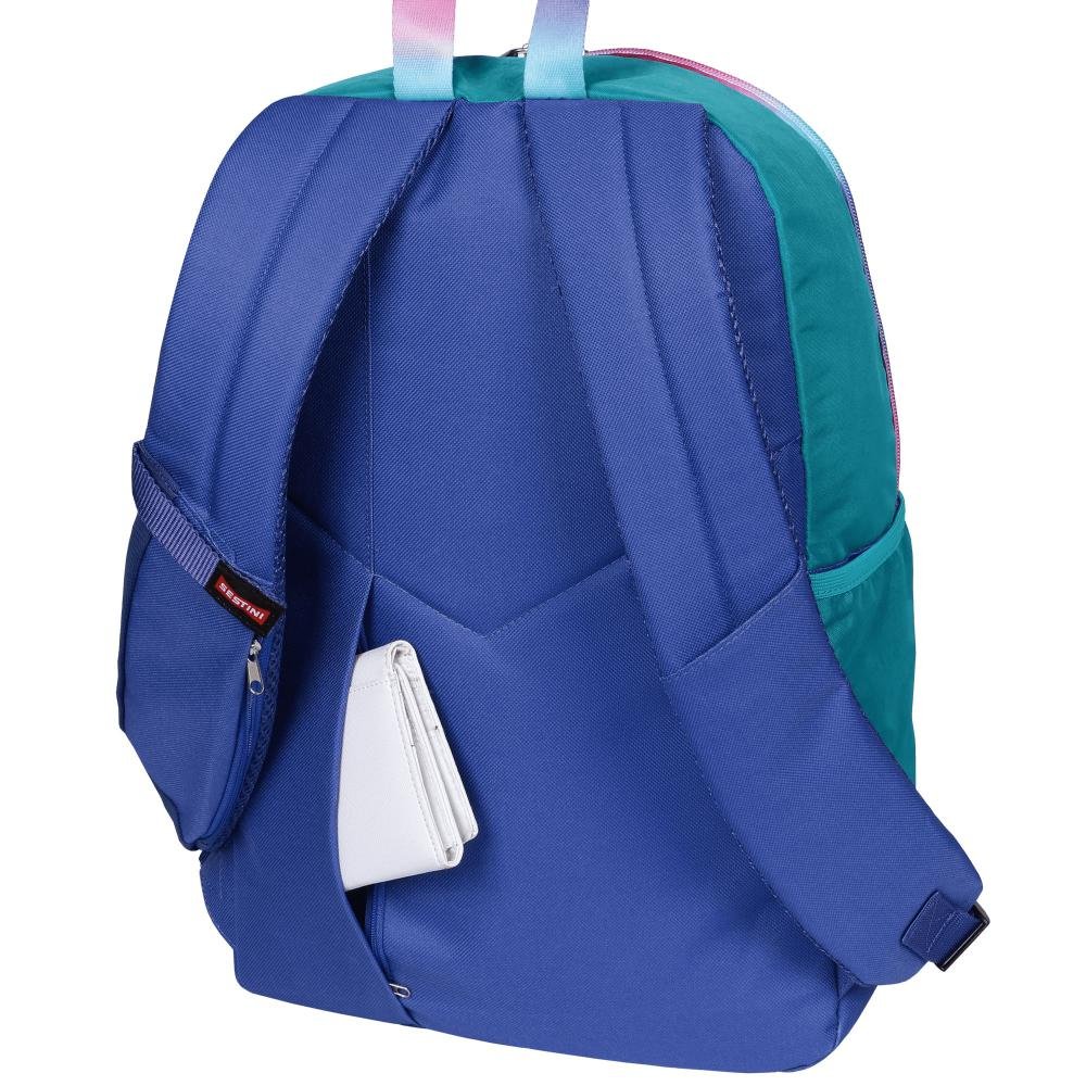 Mochila Sestini Magic Degradê Azul Caribe Azul 7