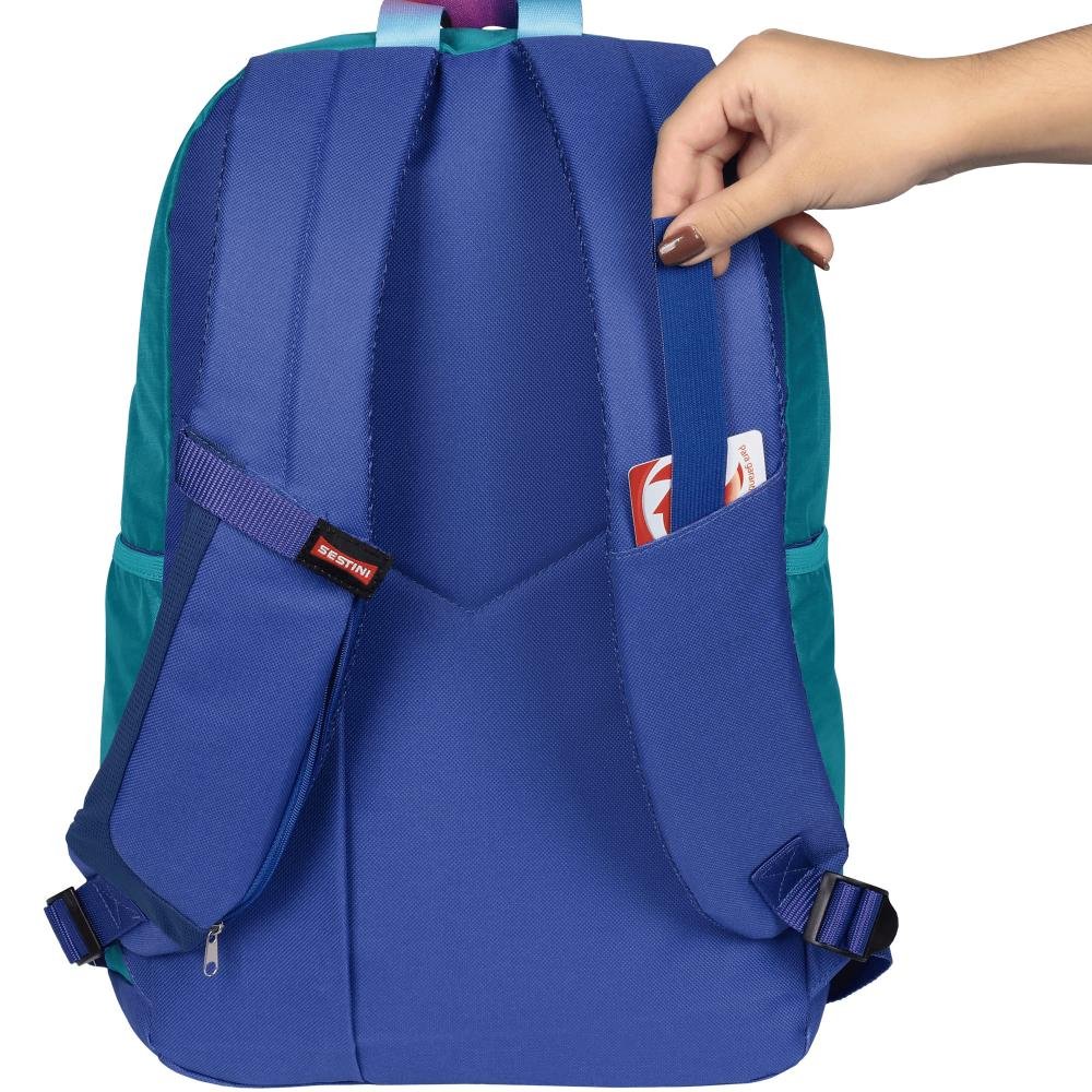 Mochila Sestini Magic Degradê Azul Caribe Azul 8