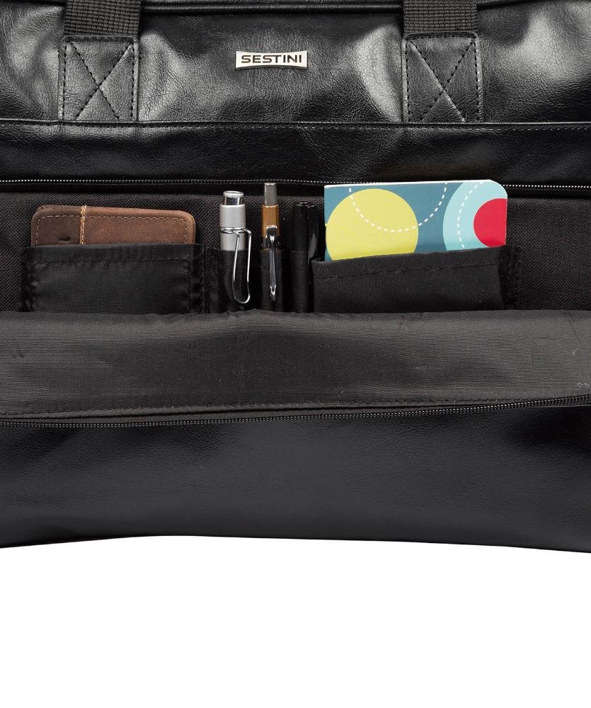 Pasta Executiva 2 Compartimentos Notebook 15" Active 3 Preto Preto 8