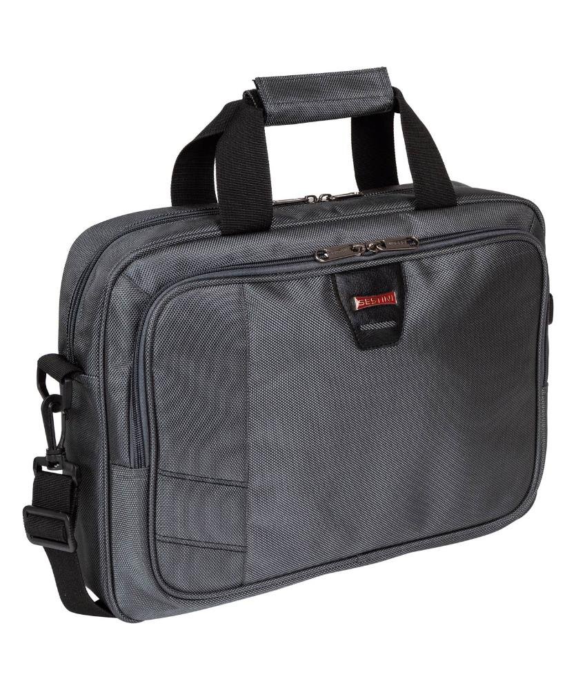 Pasta Executiva 2 Compartimentos Sestini Harvest Cinza Cinza 3