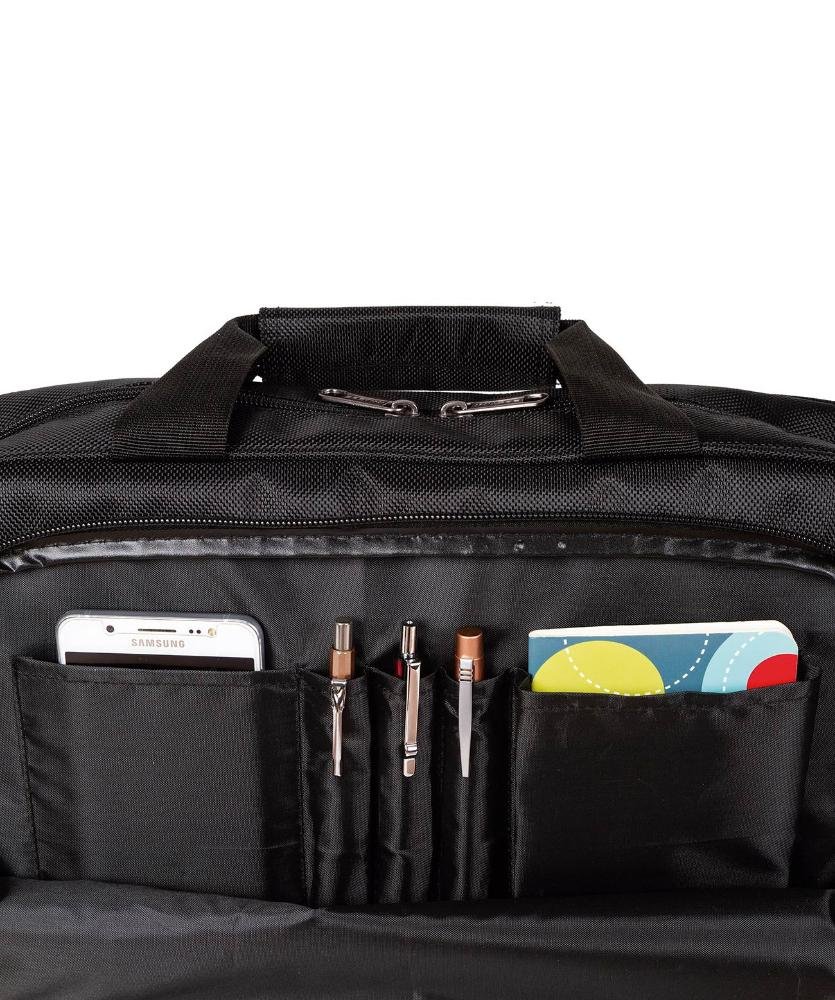 Pasta Executiva 2 Compartimentos Sestini Harvest Cinza Cinza 5