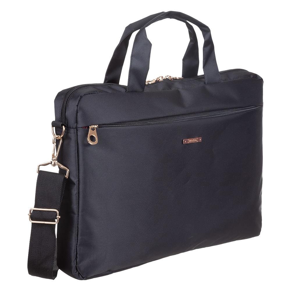 Pasta Executiva Notebook Sestini Safe Preto Preto 2