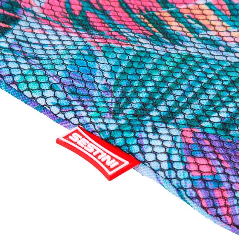 Bolsa com Alça de Mão Colorido - Folhas Multicores 3