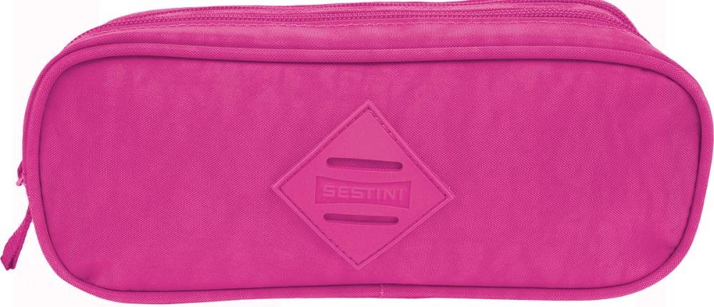 Estojo/Necessaire 2 Compartimentos CRINKLE Rosa
