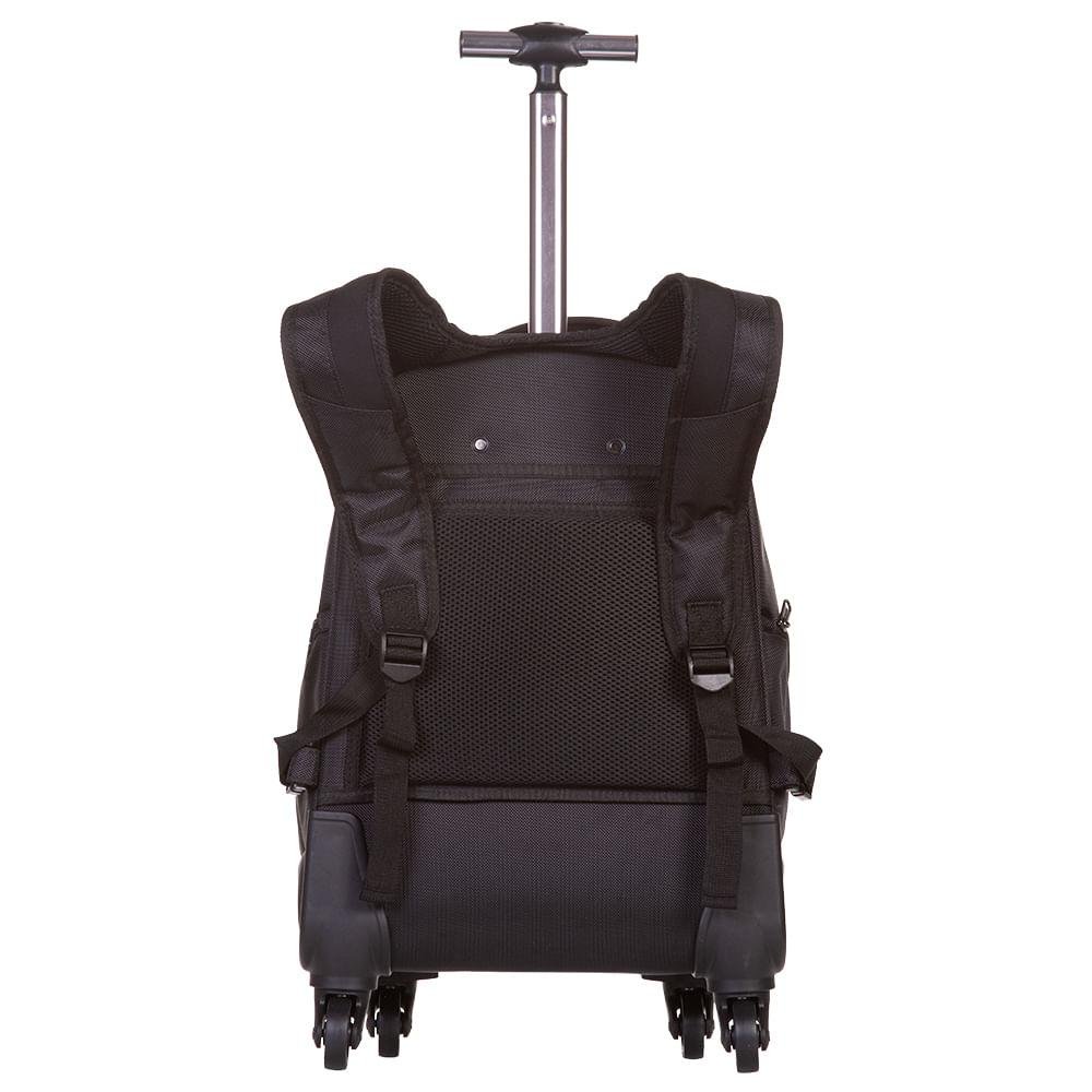 Mochila Carrinho com Rodas 360° 2 em 1 Sestini Web 3.0 Plus - Preto Preto 4