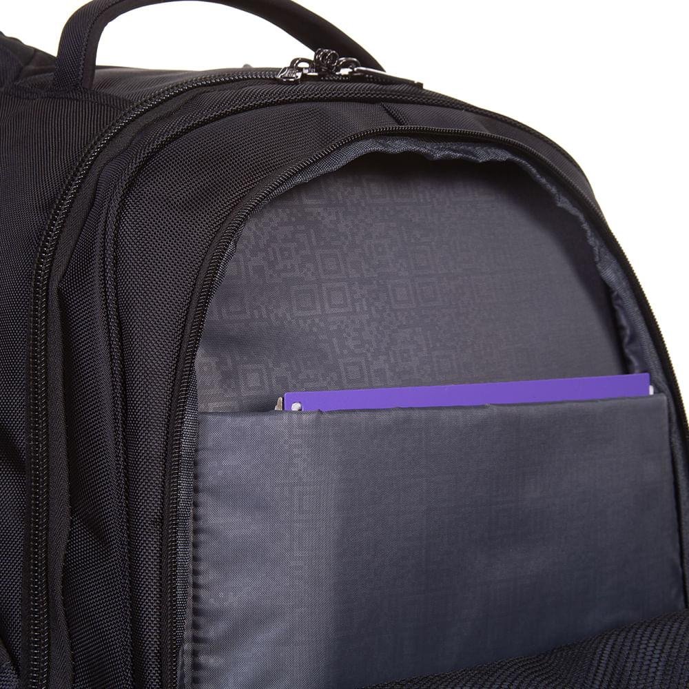 Mochila Carrinho com Rodas 360° 2 em 1 Sestini Web 3.0 Plus - Preto Preto 7