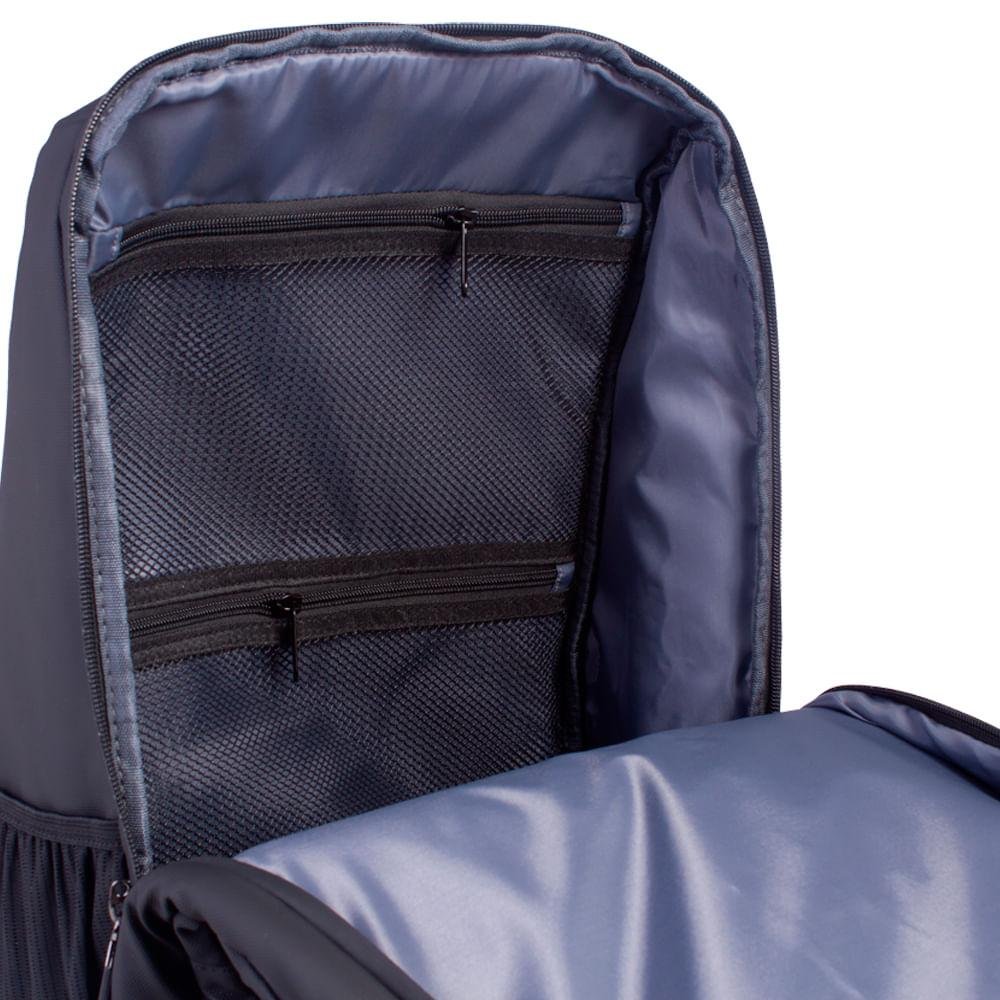 Mochila Grande 2 Compartimentos Dry - Preto Preto 4