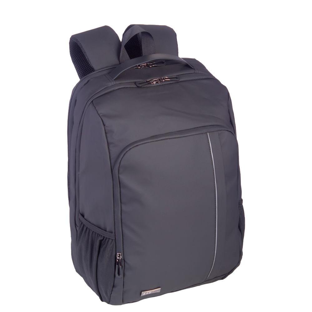Mochila Grande 2 Compartimentos Dry - Preto Preto 6