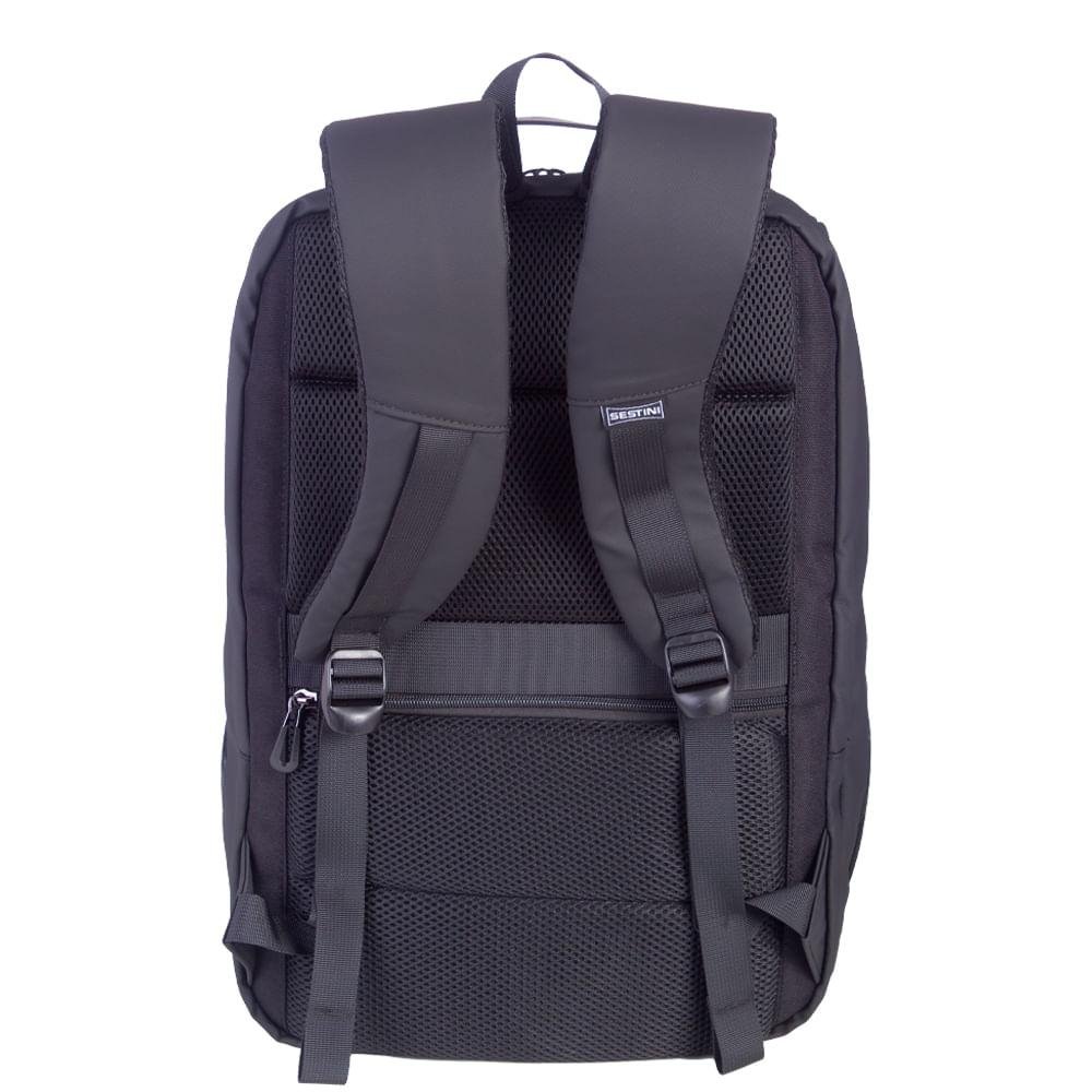 Mochila Grande 2 Compartimentos Dry - Preto Preto 8