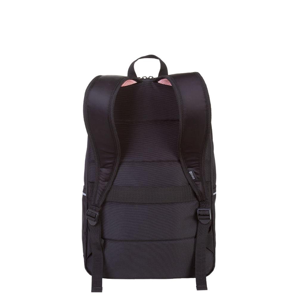 Mochila Grande 2 Compartimentos Laptop Sestini Focuz F - Preto Preto 4