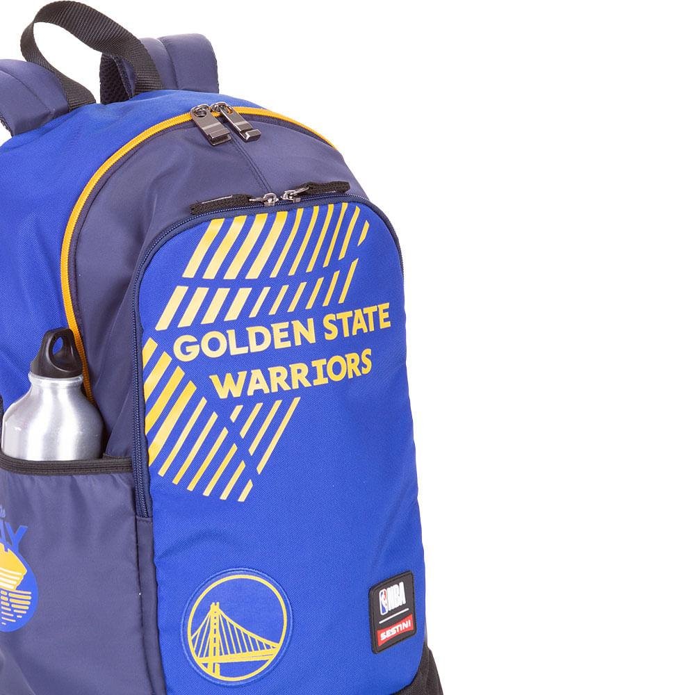 Mochila Grande NBA Magic - Golden State Warriors Multicores 6