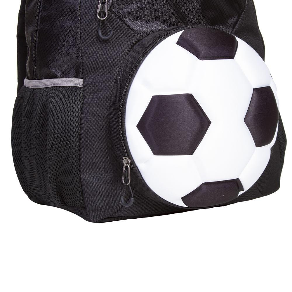 Mochila Grande Sestini X Futebol PB - Colorido Preto 5