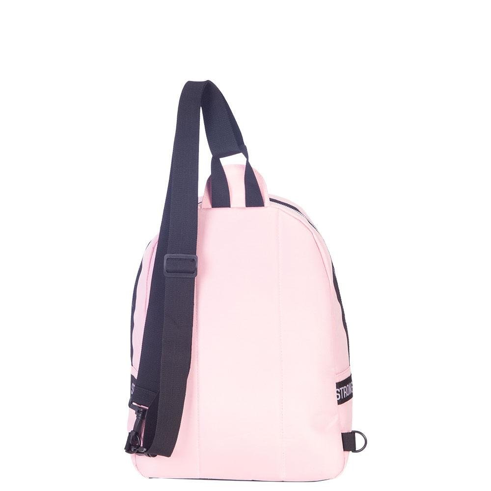 Mochila Média 2 em 1 Capricho Street Love - Rosa Rosa 4