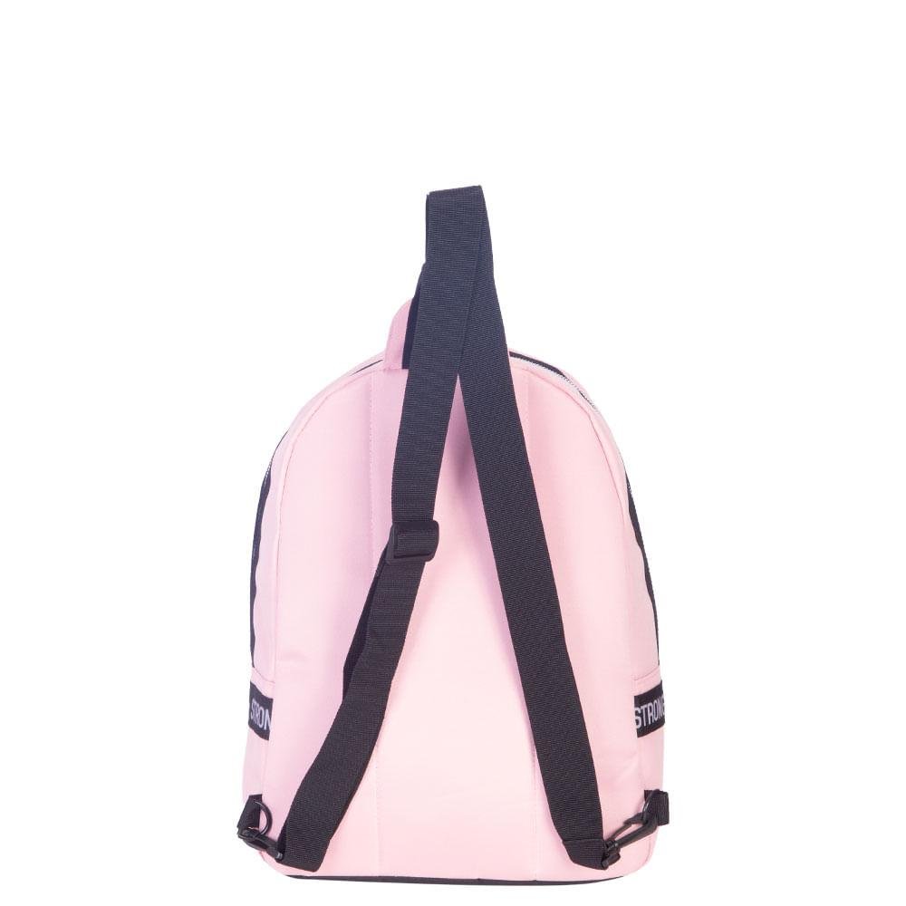 Mochila Média 2 em 1 Capricho Street Love - Rosa Rosa 5
