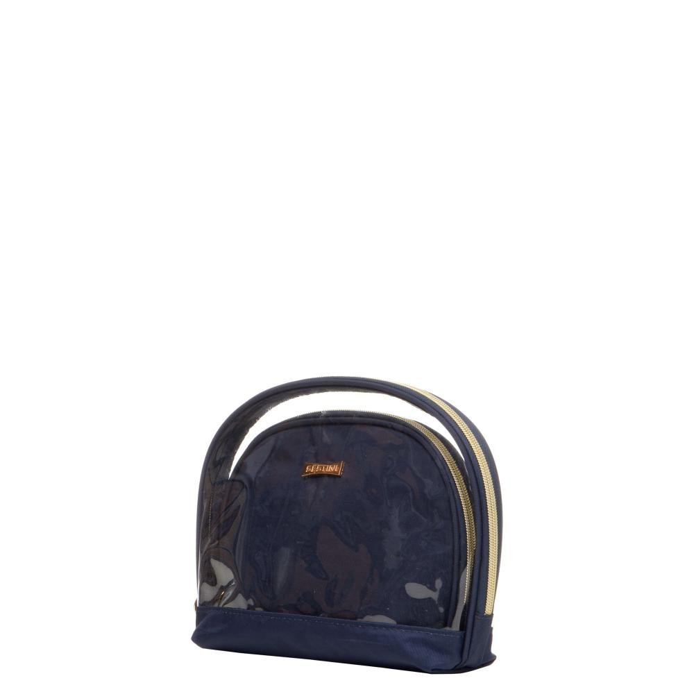 Necessaire Basica 2 Peças - Azul Marinho Azul 2