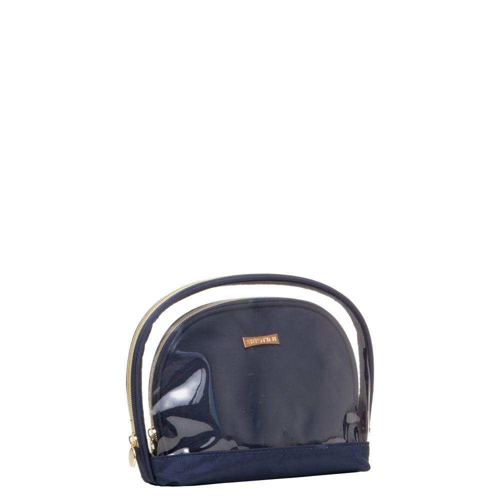 Necessaire Basica 2 Peças - Azul Marinho Azul 6