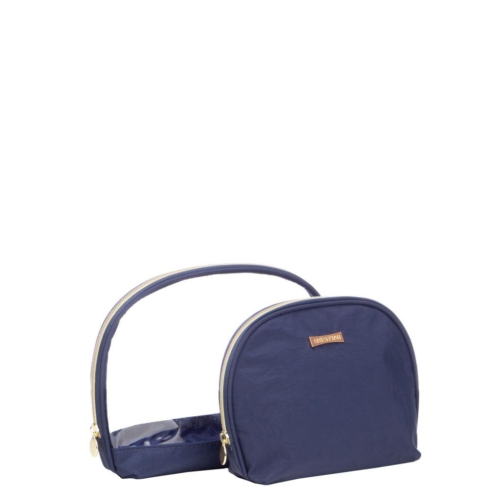 Necessaire Basica 2 Peças - Azul Marinho Azul 7
