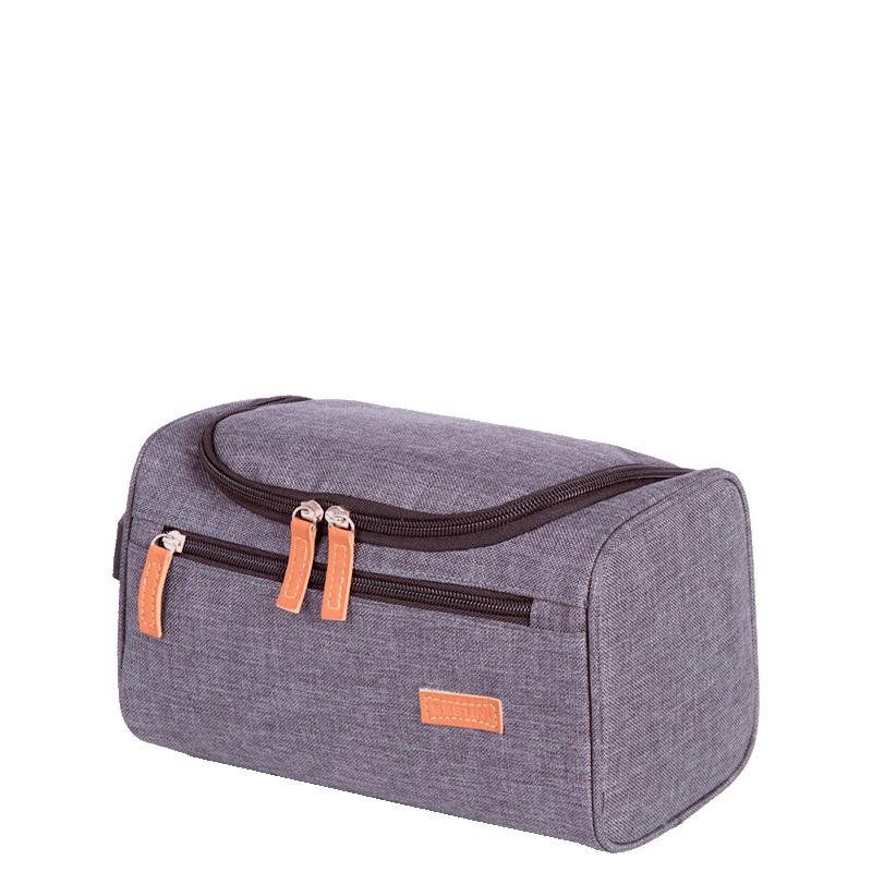 Necessaire Grande Masculina com Alça - Cinza Cinza 3