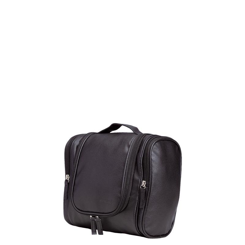 Necessaire Grande com Divisão - Preto Preto 3