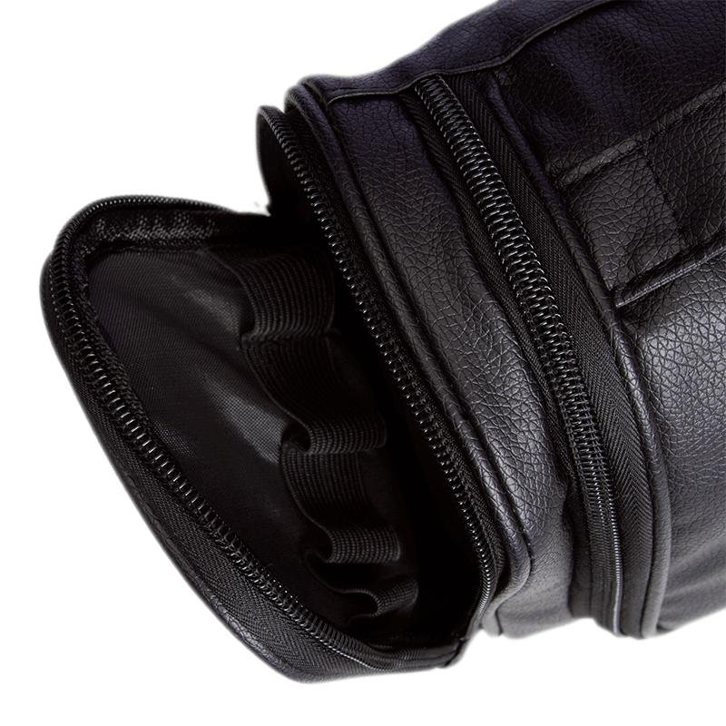 Necessaire Grande com Divisão - Preto Preto 6