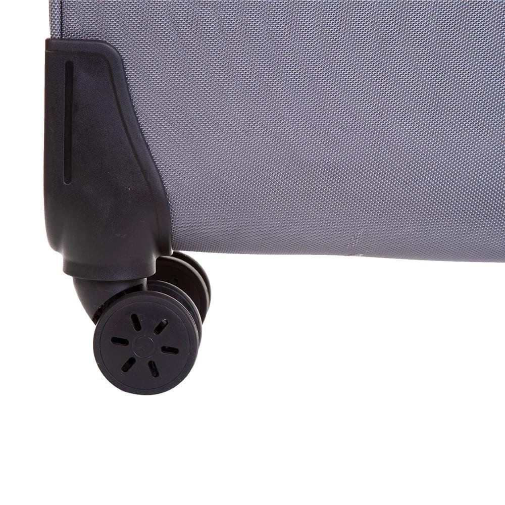 Pasta Executiva com Rodas 2 Compartimentos Sestini Web 3.0 Plus - Cinza Cinza 6