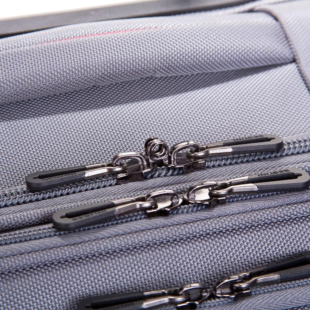 Pasta Executiva com Rodas 2 Compartimentos Sestini Web 3.0 Plus - Cinza Cinza 10