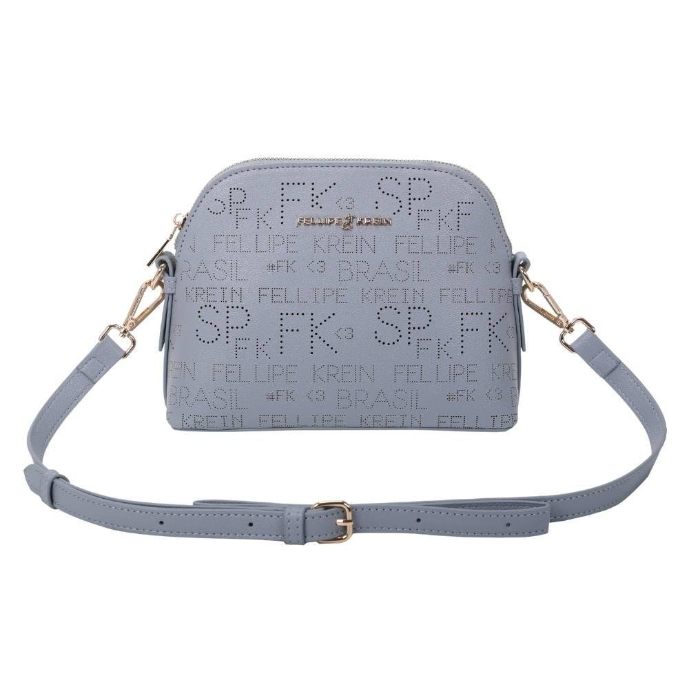 Bolsa Cross Bag Pequena Fellipe Krein Ss23 Laser Fk620 - Azul