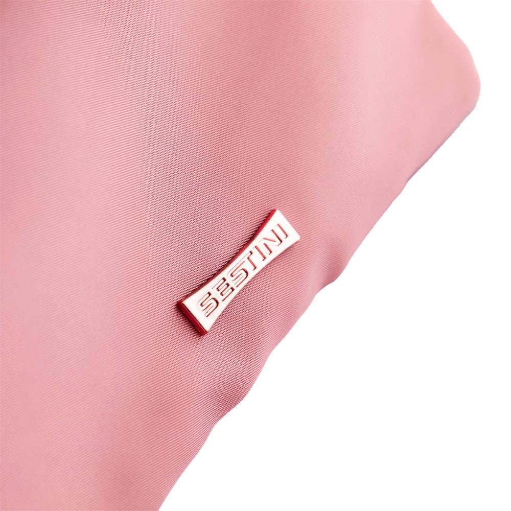 Bolsa Cross Bag Grande Pequena Sestini Liv II - Nude Rosa 5