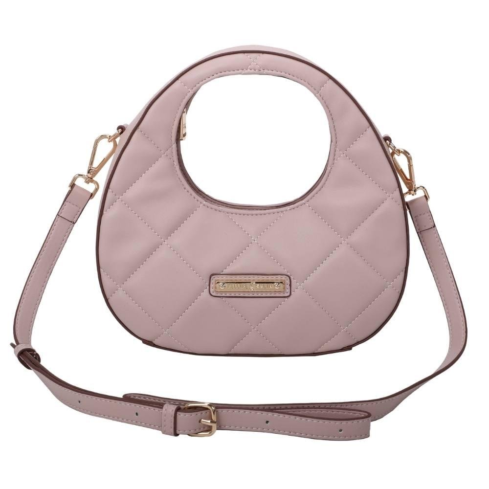 Bolsa Hobo Pequena Fellipe Krein Ss23 Locker Fk617 - Nude