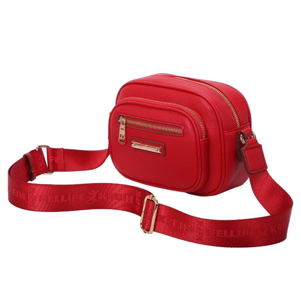 Bolsa Tiracolo Média Fellipe Krein Ss23 Pockets Fk609 - Vermelho Vermelho 3