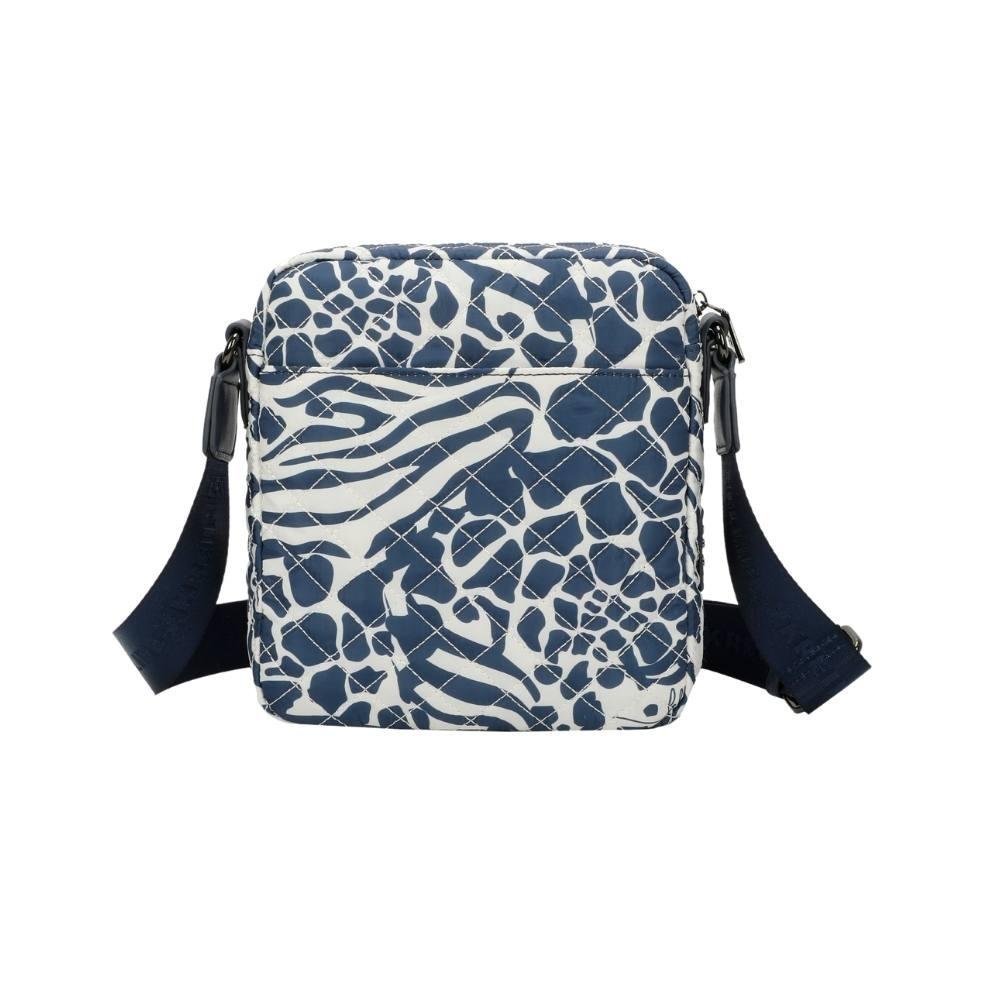 Bolsa Tiracolo Pequena Fellipe Krein Ss23 Matelassê Casual Fk642 - Azul Azul 7