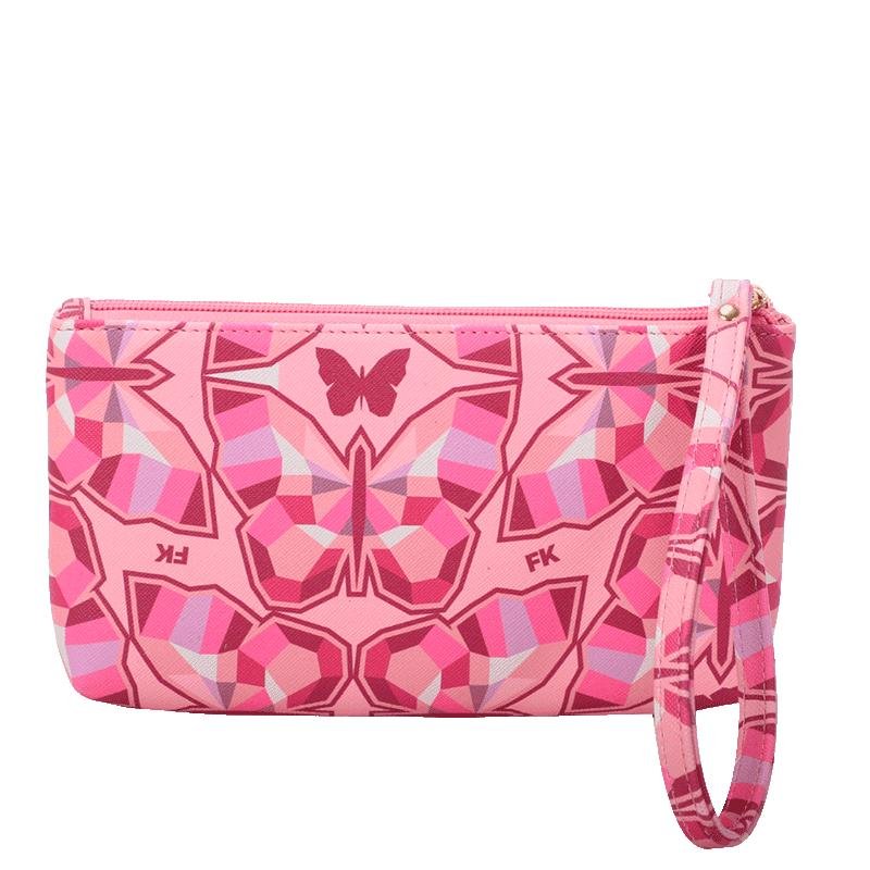 Carteira Alça de Mão Grande Fellipe Krein Ss23 Fk656 - Rosa