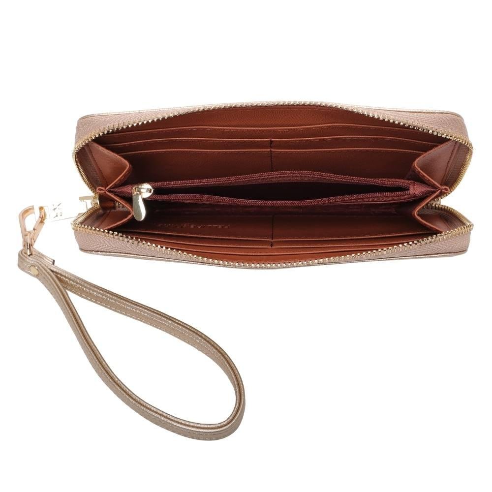 Carteira Ziper Grande Fellipe Krein Ss23 Fk652 - Dourado Dourado 7