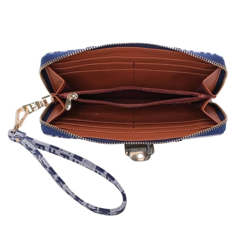 Carteira Ziper Grande Fellipe Krein Ss23 Fk649 - Azul Azul 7