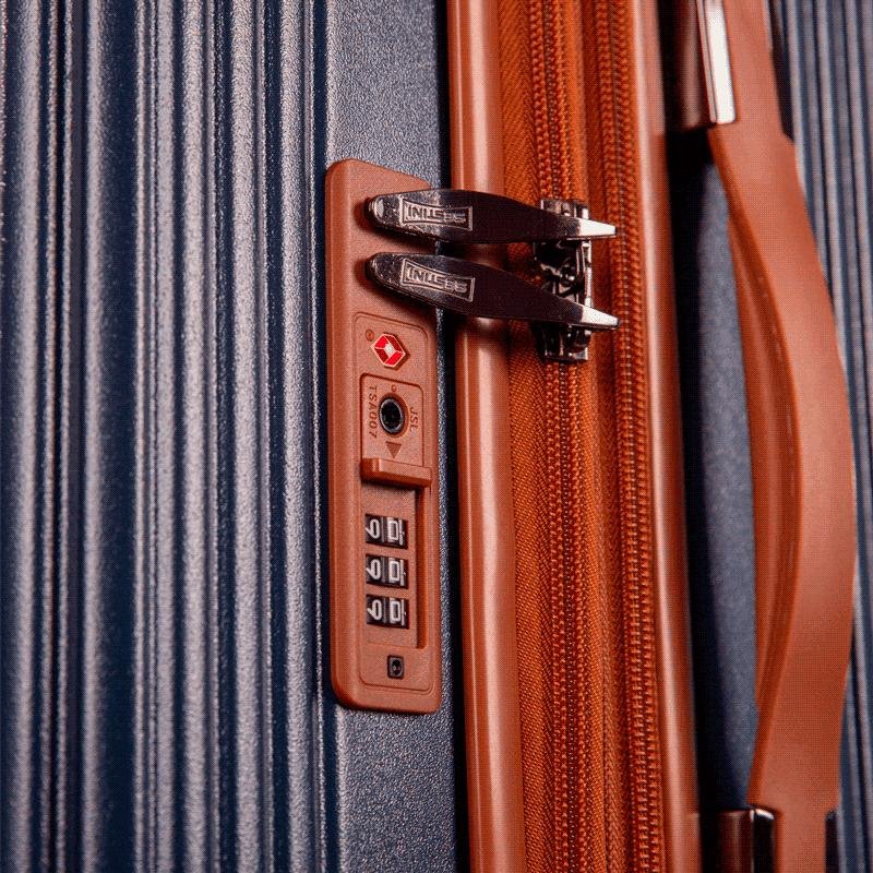 Mala de Viagem Grande com Rodas 360° Evidence 1T - Azul Azul 5