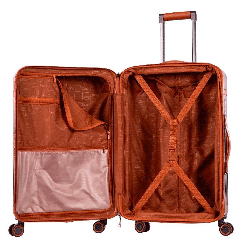 Mala de Viagem Grande com Rodas 360° Evidence 1T - Azul Azul 6