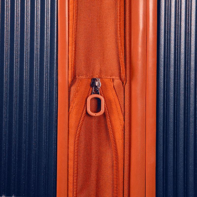 Mala de Viagem Grande com Rodas 360° Evidence 1T - Azul Azul 7