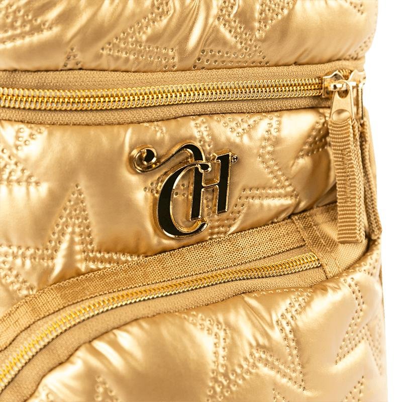 Lancheira Grande Capricho Estrelas - Dourada Dourado 7