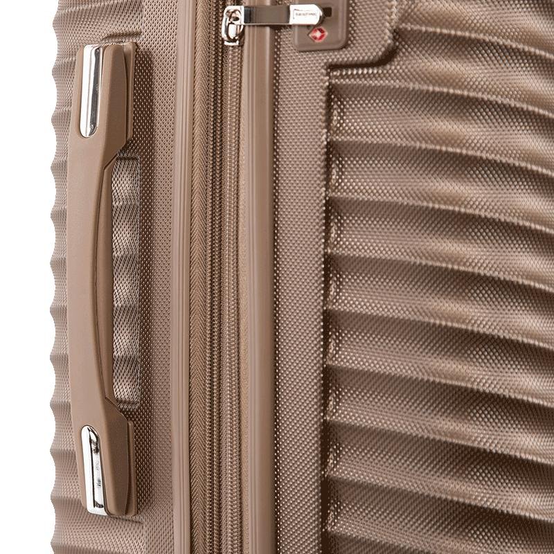 Mala de Viagem Média com Rodas 360° Vega 3T - Dourado Dourado 12