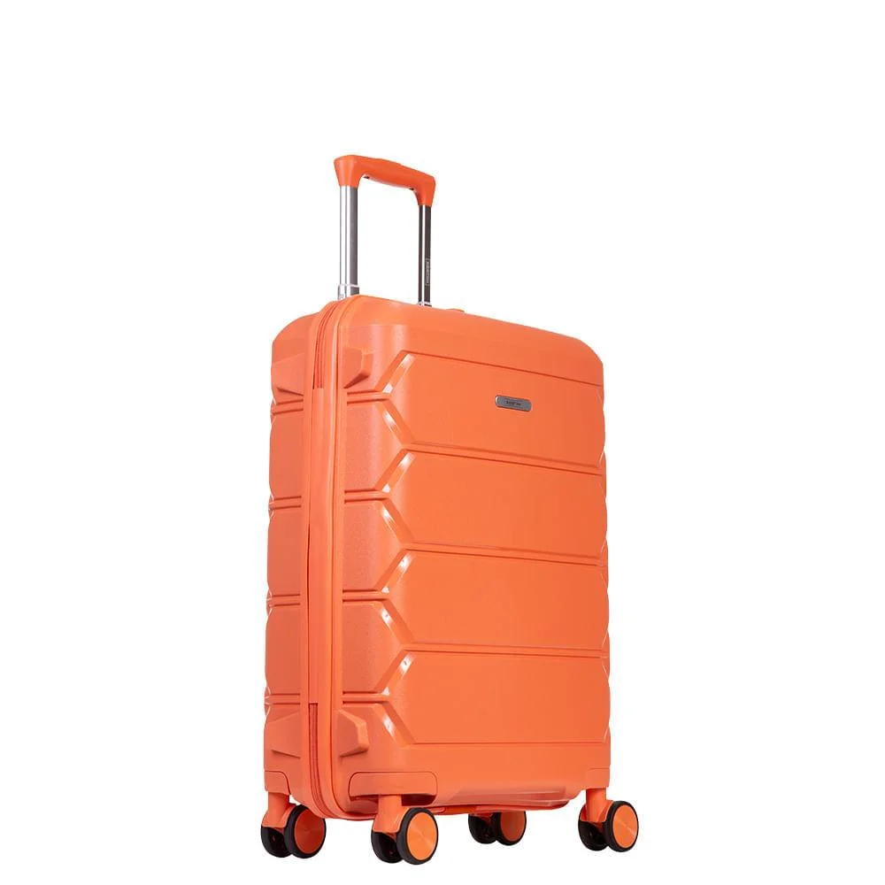Mala de Viagem Pequena com Rodas 360° PP Plus - Laranja Laranja 3