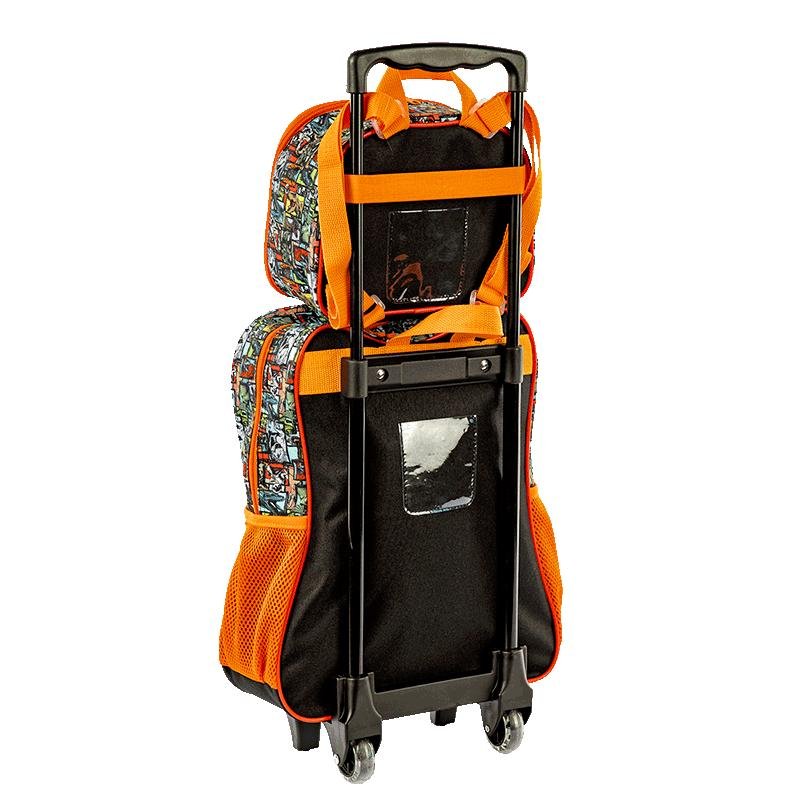 Lancheira Pequena Jurassic Battle - Colorido Multicores 6