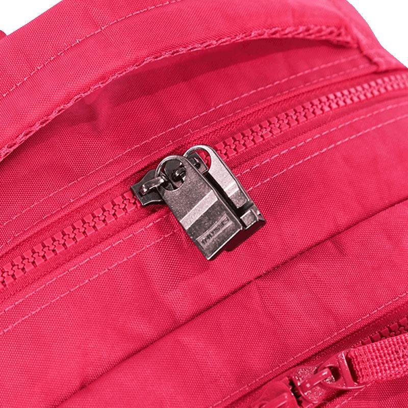 Mochila 2 Compartimentos Sestini College Crinkle 3 Rosa - Pink Rosa 7