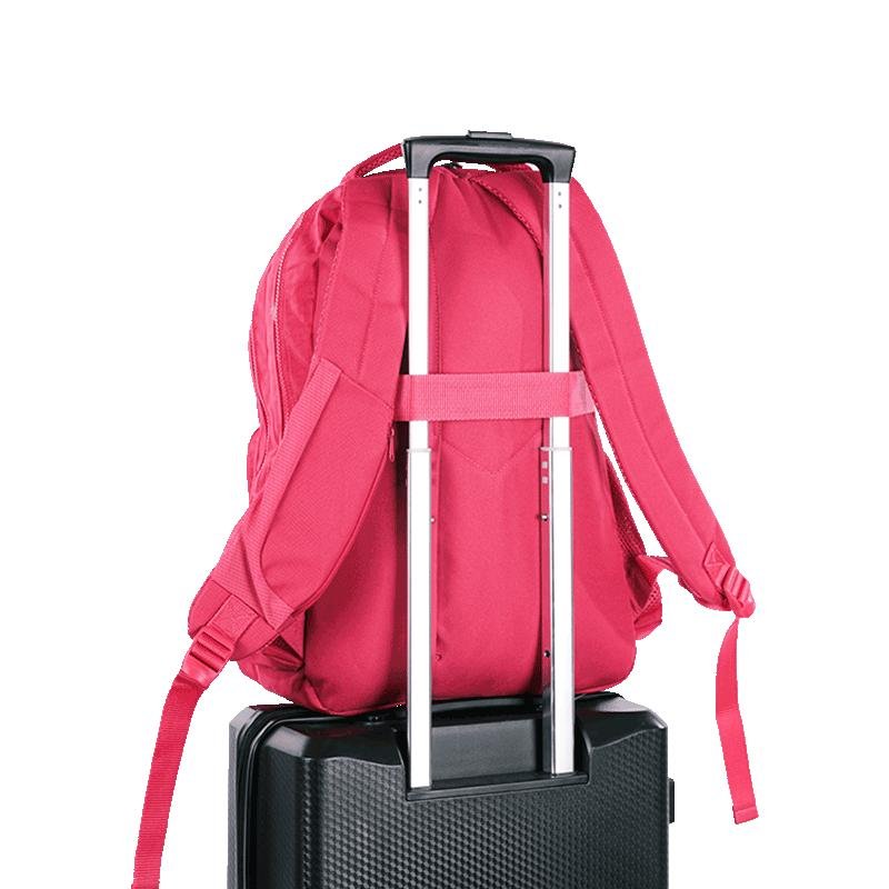 Mochila 2 Compartimentos Sestini College Crinkle 3 Rosa - Pink Rosa 10