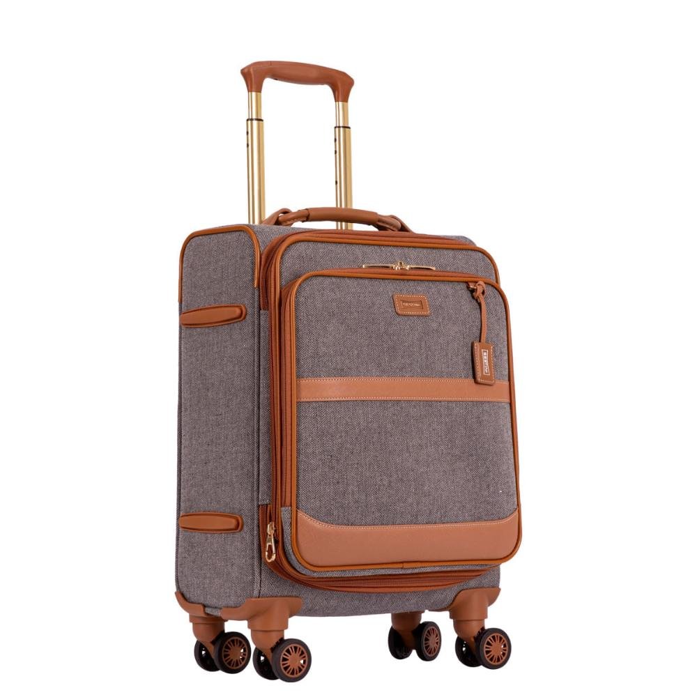 Mala de Viagem Bordo com Rodas 360° Royale - Cinza Cinza 2