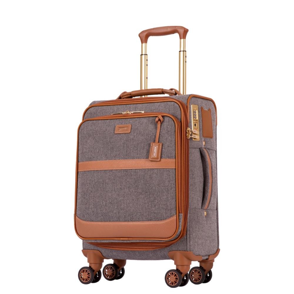 Mala de Viagem Bordo com Rodas 360° Royale - Cinza Cinza 3